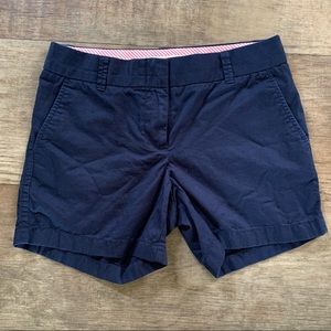 J. crew like new navy shorts
